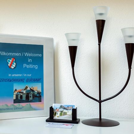 Ferienwohnung Glueckauf Peiting Luaran gambar
